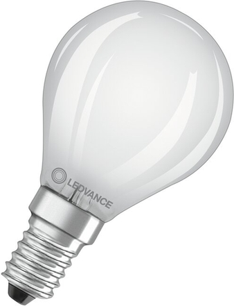 LED-Candle-Lampe mit E14-Fassung, warmweißes Licht, Produktfoto Frontansicht