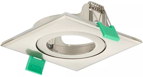 Philips LED-Leuchte RS150Z CFRM SQR-ADJUST D80 ALU Frontansicht