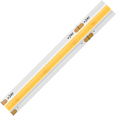 Sigor LED Flexband 10W/m COB LED-Streifen 2700K 5m 512 LED/m Frontansicht