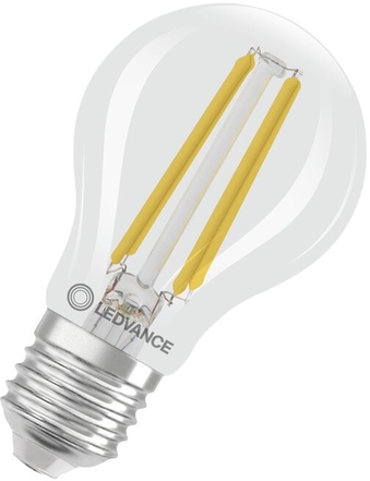 LED-Glühbirne E27 2.2W warmweißes Licht 2700K Frontansicht