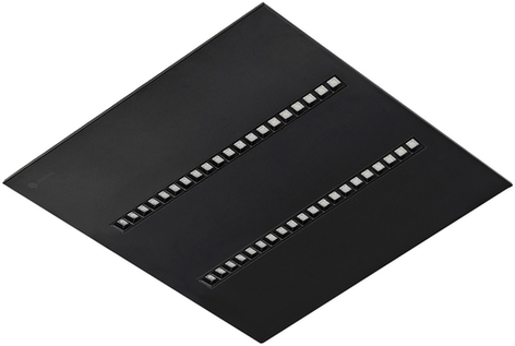 LED-Panel für Deckenmontage, 38W, warmweißes Licht, Produktfoto Frontansicht