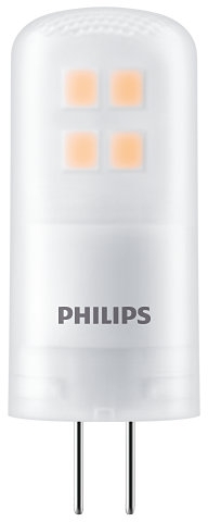 Philips LED-Lampe CorePro LEDcapsuleLV 2.1-20W G4 827 D Frontansicht