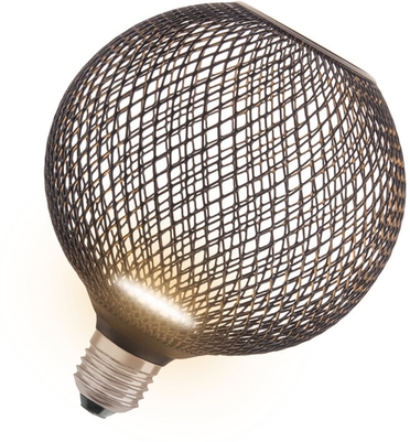 LED-Spotlicht Osram LFLATG125BK 3,5W E27 Frontansicht