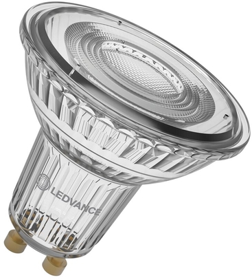 LED-Lampe PAR1610036 DIM 7W GU10 dimmbare LED-Spotlampe Frontansicht