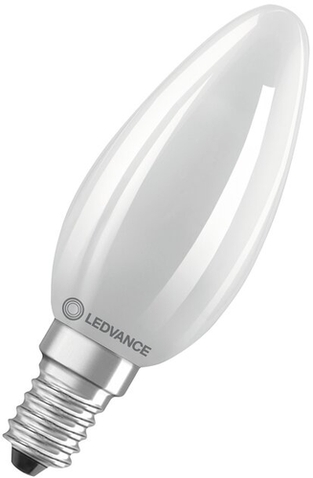 LED-Lampe E14 mit dimmbarer Funktion in Frontansicht