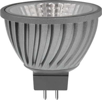 Sigor LED-Lampe 6W GU5,3 Frontansicht dimmbar 3000K