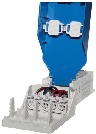 LED-Netzteil Dotlux CC 44W 300-1050mA 6-52V PUSH dimmbar DALI-2 Frontansicht