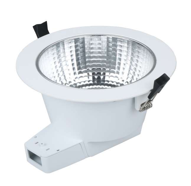 LED-Downlight Dotlux CIRCLEugr 25W Frontansicht