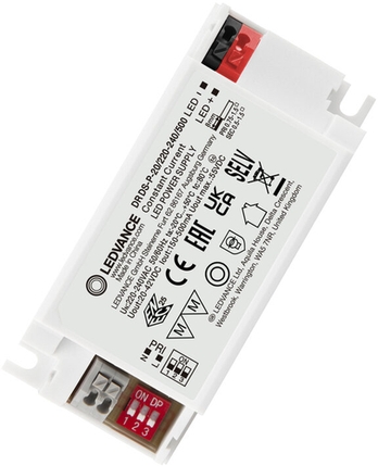 LED-Downlight, 500 lm, warmweiß, Frontansicht