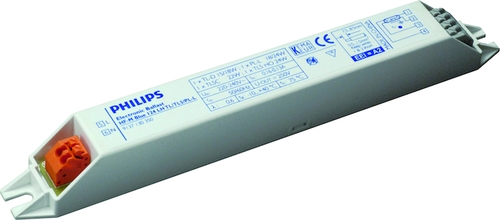 Philips Betriebsgerät HF-M BLUE 124 LH für TL/TL5/PL-L Leuchtmittel Frontansicht