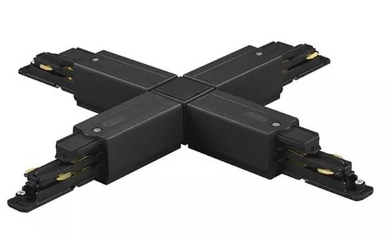 Nordic Aluminium XTSNC 638-2 X-Verbinder schwarz Frontansicht