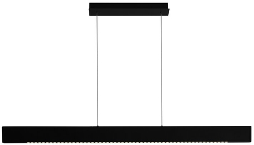 LED-Pendelleuchte FINO Schwarz Frontansicht 40W dimmbar
