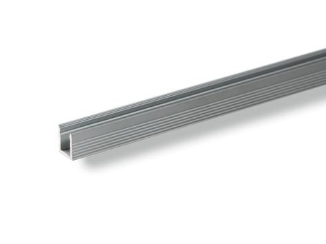 Rutec ALU-Profil 8/9 2 Meter in Frontansicht