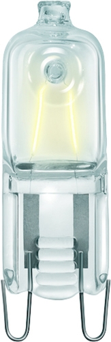 Philips Halogenlampe EcoHalo MV Click 18W G9 230V CL Frontansicht