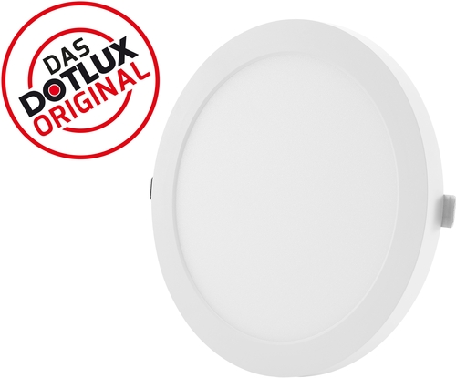 LED-Downlight UNISIZEplus 18W mit dimmbarer Farbauswahl Frontansicht