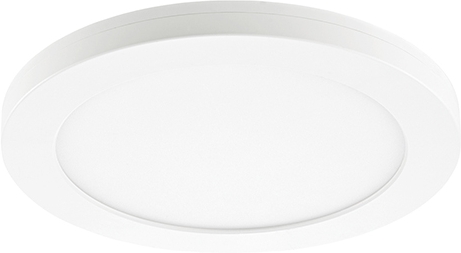 Sigor Downlight Aufbauleuchte FLED 225mm weiß 18W Frontansicht