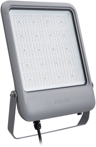 Philips LED-Panel BVP104 Frontansicht mit warmweißem Licht