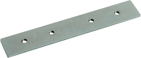 Profilverbinder 180° für lineare Verbindungen, 17,5 mm Stiftbreite, Frontansicht