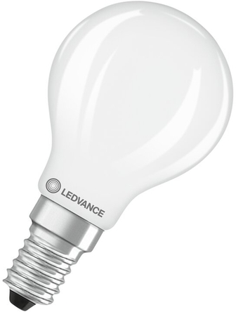 LED-Lampe LED CLP40 4.2W 830 E14 Frontansicht