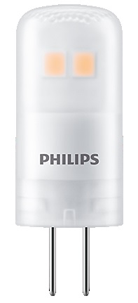 Philips LED-Lampe CorePro LEDcapsuleLV 1-10W G4 827 Frontansicht