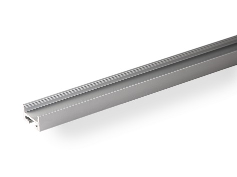 Rutec ALU-Profil 20/11 2 Meter Frontansicht Beleuchtungsprofil