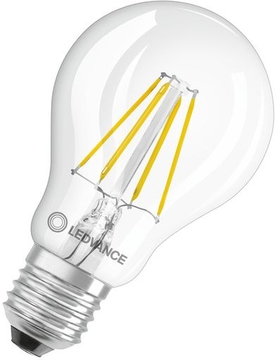 LED CLA40 Glühbirne 4W E27 Sockel Frontansicht