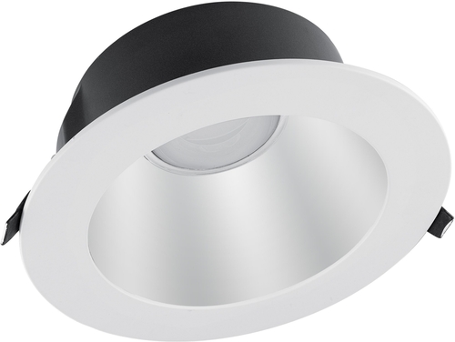 LED-Leuchte DL UGR19 DN155 PFM 14W 840 Frontansicht