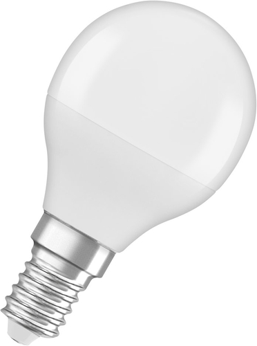 Osram LED-Lampe E14 Frontansicht 4,9W warmweißes Licht