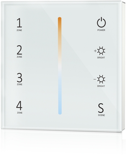 LC RF TOUCH PANEL TW – LED Touchpanel für smarte Beleuchtungssteuerung
