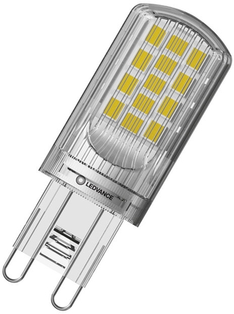 LED-Glühbirne PIN40 DIM 4W 827 CL G9 P von Ledvance in Frontansicht