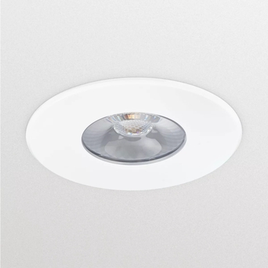 Philips LED-Leuchte RS150B Frontansicht mit warmweißem Licht