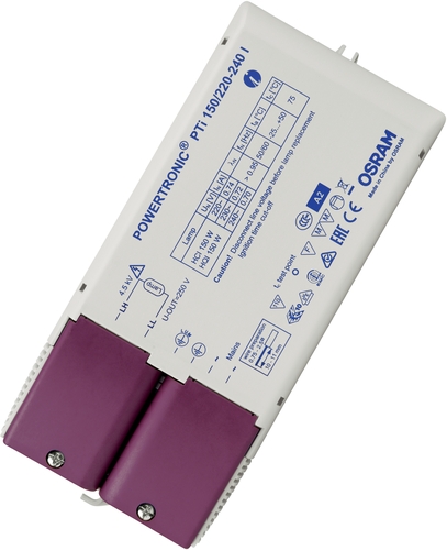 Osram Betriebsgerät PTI 150220-240 I Frontansicht Produktfoto