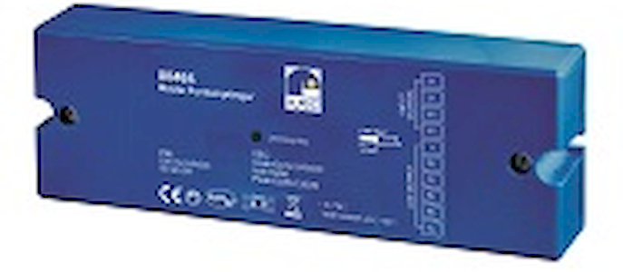 Rutec Master Funkempfänger Frontansicht für RGB+W+WW Beleuchtung