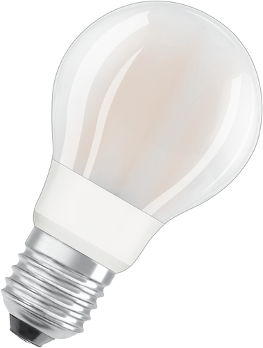 LED-Smart-Birne mit dimmbarer Funktion in Frontansicht