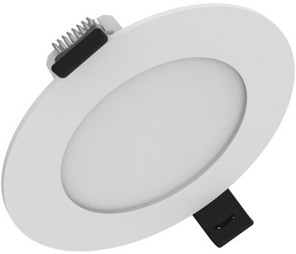 Downlight Ledvance DL SLIM ALU DA D100 V 9W MS 840 WT Frontansicht