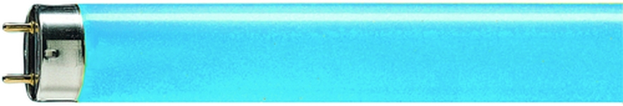 Philips Leuchtstofflampe TL-D Colored 58W Blue Frontansicht