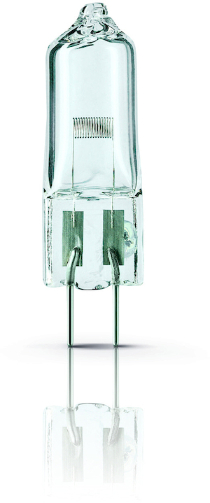 Philips Speziallampe 7027 50W G6.35 12V Frontansicht