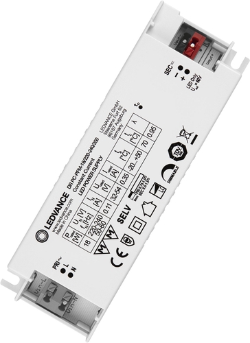 LED Netzteil Treiber für LED Beleuchtung Frontansicht Produktfoto