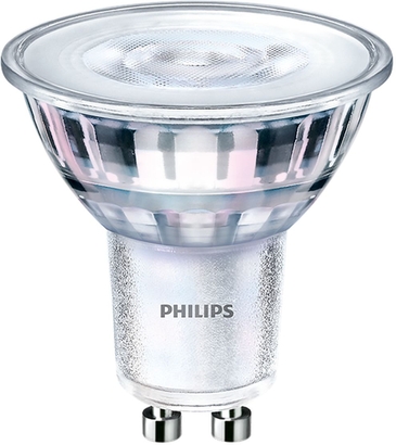 Philips LED-Lampe CorePro LEDspot 4-50W GU10 830 36D DIM Frontansicht