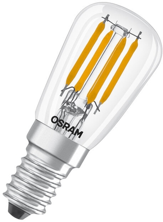 Osram LED-Glühbirne E14 2,8W 230V Frontansicht