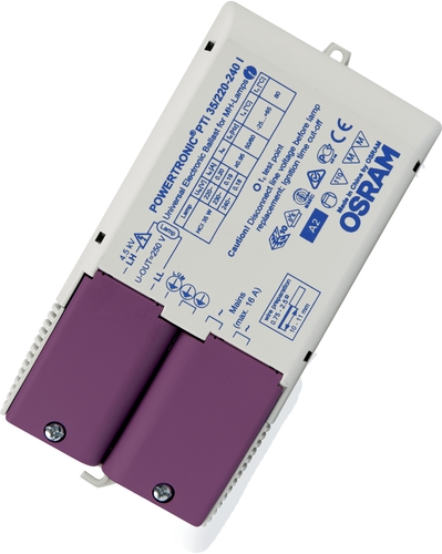 Osram Betriebsgerät PTI 35/220-240 I Frontansicht Produktfoto
