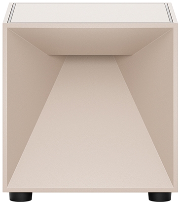Sigor Akku-Tischleuchte Nutalis mini dünenbeige 2,2W Frontansicht