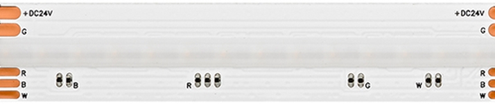 Sigor LED Flexband RGB/W 5m 896 LED/m Frontansicht
