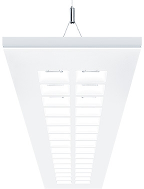 LED-Panel MIRL DI LED5800-830 für Deckenmontage Frontansicht