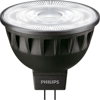 Philips LED-Lampe MR16 Frontansicht 35W dimmbar warmweiß