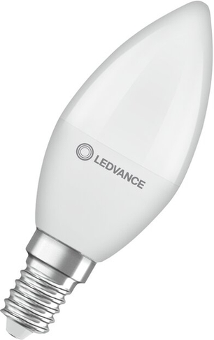 LED-Glühbirne E14 2.8W warmweiß 2700K Frontansicht