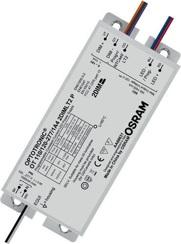 Osram OT 110/120-277/1A4 2DIMLT2 P LED-Leuchte Frontansicht