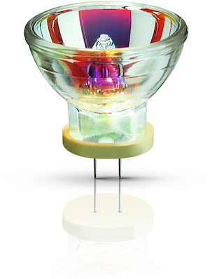 Philips 100W GZ6.35 12V Halogenstrahler Frontansicht