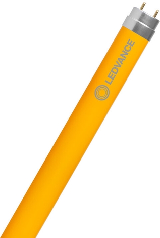 LED-Leuchtstoffröhre T8 von Ledvance, 18W, Frontansicht