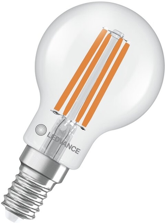 LED-Candle-Lampe, warmweißes Licht, E14 Fassung, Produktfoto Frontansicht